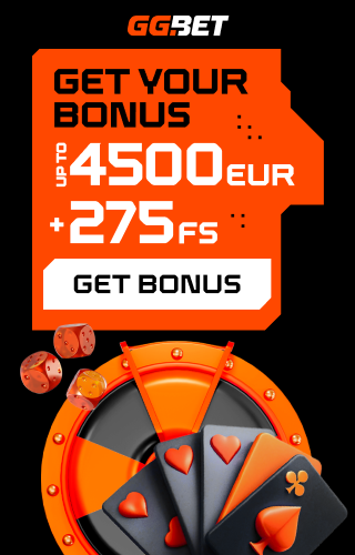 GGBET welcome bonus